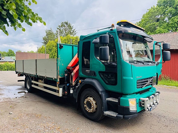 Volvo FL280 4x2 Brädgårdsbil Kran + Bakgavellyft 9 of 11