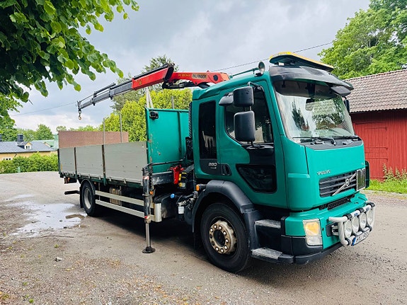 Volvo FL280 4x2 Brädgårdsbil Kran + Bakgavellyft 2 of 11