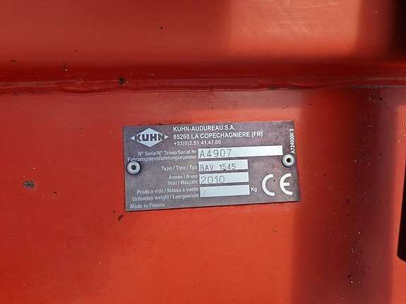 Kuhn BAV 1545 4 of 6