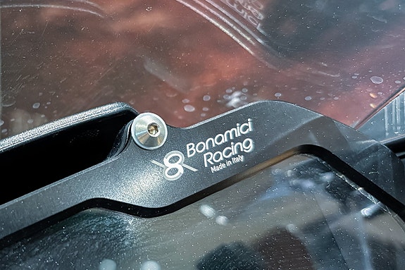 BMW S 1000 RR |Carbon frame cover|Bonomici racing|Endast 500 mil| 12 of 12