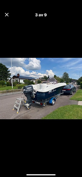 Styrpulpet 5 m med Yamaha 90hk 2 of 5