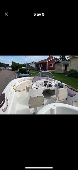 Styrpulpet 5 m med Yamaha 90hk 3 of 5