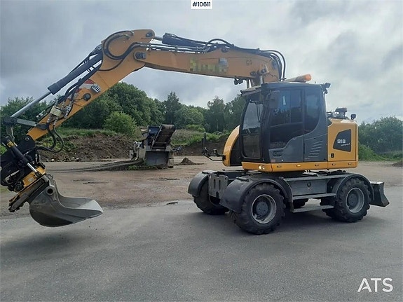 Hjulgrävare Liebherr A 918 Compact Litronic (989,000:- ex mo 6 of 24