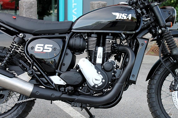 BSA 650 SCRAMBLER | RAVEN BLACK | RÄNTEFRITT 12 of 13
