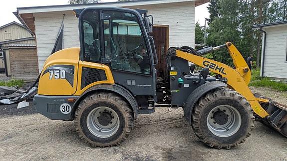 Gehl 750 kompaktlastare planerskopa gafflar 2500 h 5 of 12