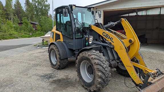 Gehl 750 kompaktlastare planerskopa gafflar 2500 h 6 of 12
