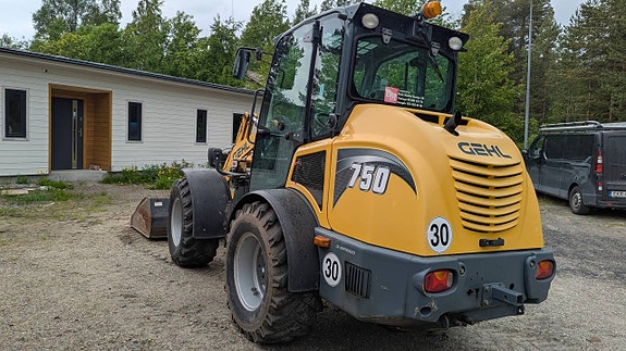 Gehl 750 kompaktlastare planerskopa gafflar 2500 h 4 of 12