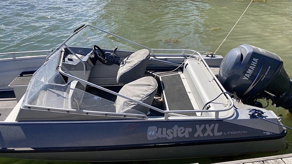 Buster XXL, Yamaha F150 -07 + bromsad trailer 6 of 14