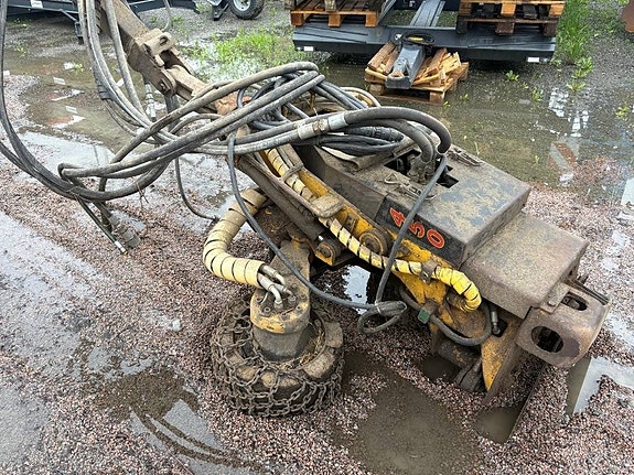 Huddig 960 C 6 med SP450 Skördar-aggregat 2 of 6