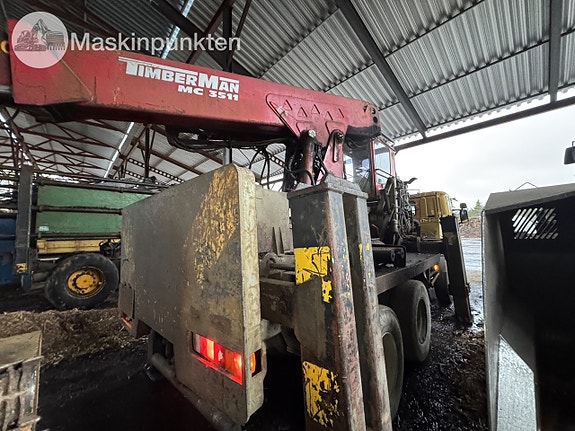 SCANIA P124 GB8X4NZ360 med Timberman kran! 6 of 27