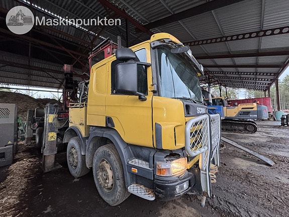 SCANIA P124 GB8X4NZ360 med Timberman kran! 7 of 27