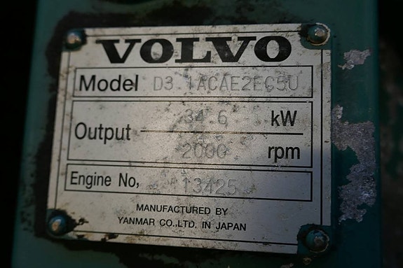 Volvo ECR58 Motor D3.1 - VOE14526722 5 of 5