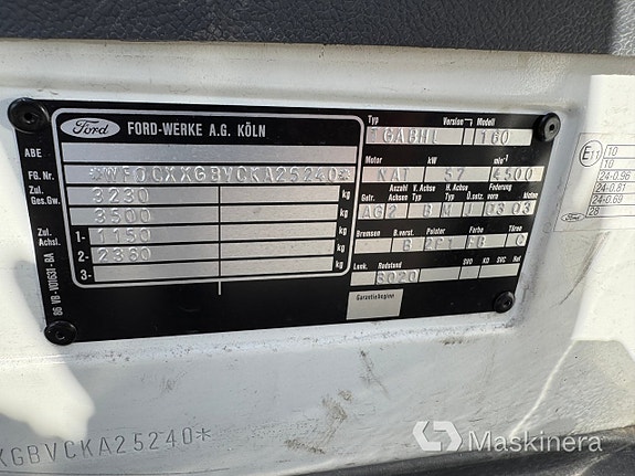 Trappbil Ford Transit TFGBHL 23 of 27