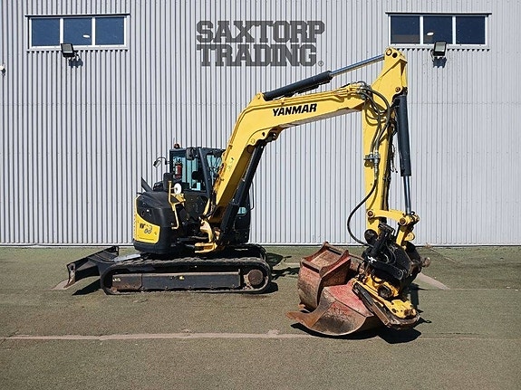 Yanmar Vio 80-1, Grävmaskin 8 of 18