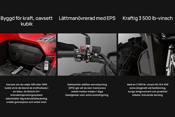 QJ Motor SFA600 45hk | Servo | Hand & Sätesvärme | Vinsch 6 of 9