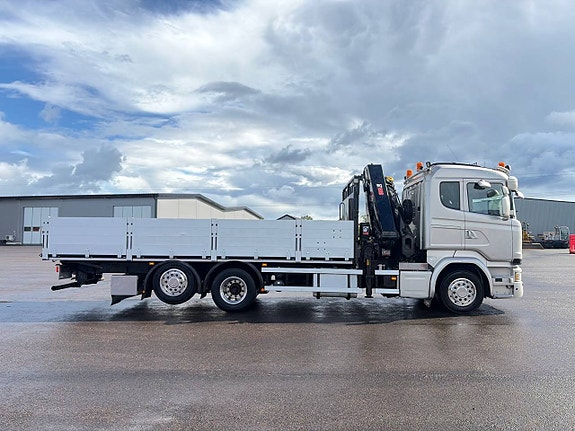 Scania R410 Kranbil Med Flak stor kran EPTO kran 5 of 12