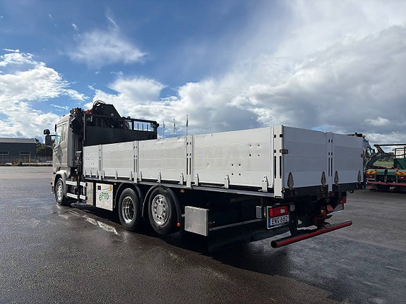 Scania R410 Kranbil Med Flak stor kran EPTO kran 3 of 12