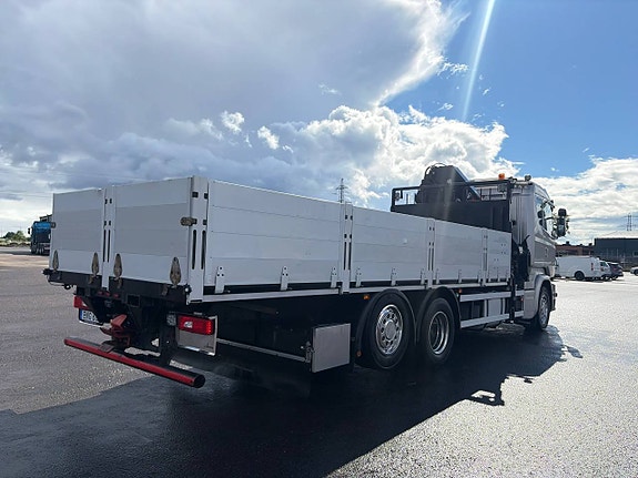 Scania R410 Kranbil Med Flak stor kran EPTO kran 4 of 12