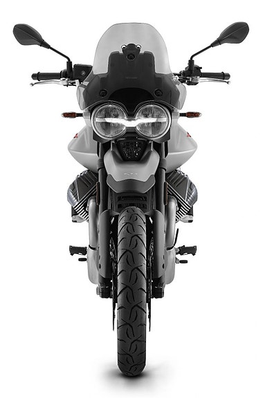 Moto Guzzi V85 Strada Grigio Brera Kampanj 7 of 11