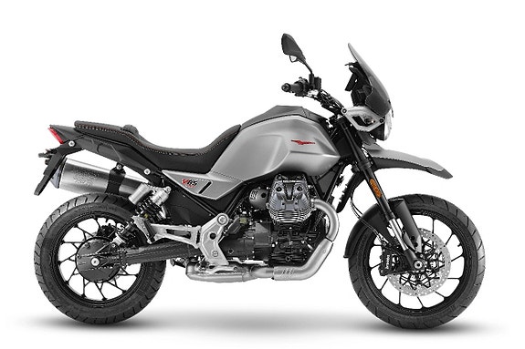Moto Guzzi V85 Strada Grigio Brera Kampanj 2 of 5