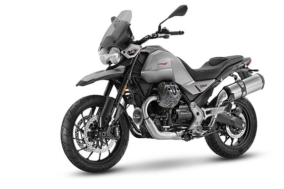 Moto Guzzi V85 Strada Grigio Brera Kampanj 6 of 11