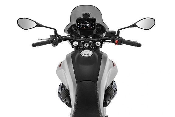 Moto Guzzi V85 Strada Grigio Brera Kampanj 8 of 11