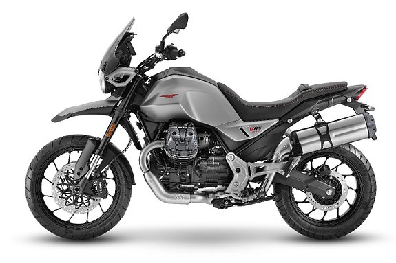 Moto Guzzi V85 Strada Grigio Brera Kampanj 5 of 5