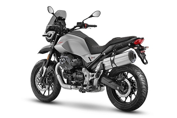 Moto Guzzi V85 Strada Grigio Brera Kampanj 4 of 5