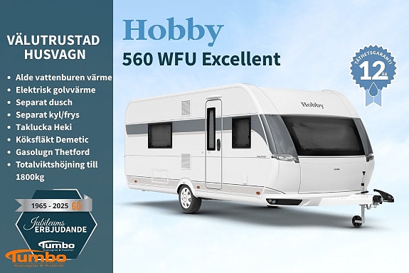 Hobby 560 WFU Excellent, Alde, Ugn 2 of 21