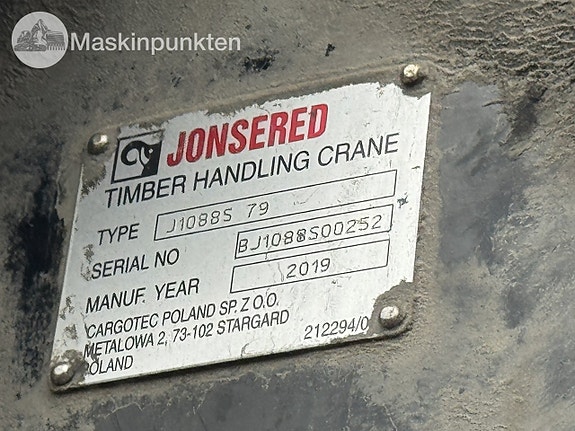 Jonsered J1088S 79 Timmerkran 26 of 27