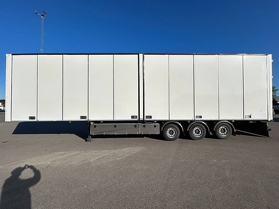 VAK Lättisolerad Skåptrailer öppningsbar sida DMC590 2 of 9