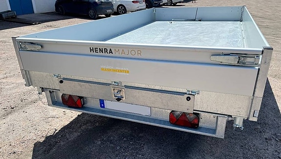 Henra Plattformstrailer 3-vägstipp 3,5 ton hydraulisk 9 of 16