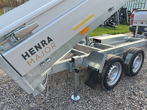Henra Plattformstrailer 3-vägstipp 3,5 ton hydraulisk 5 of 16