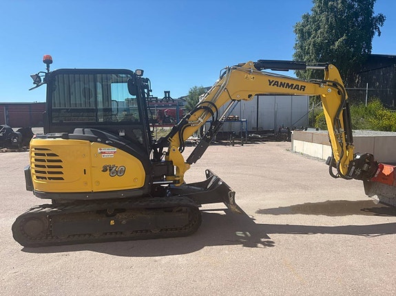 Yanmar SV60 / 6tons minigrävmaskin 2 of 12