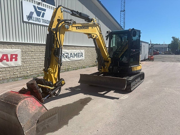 Yanmar SV60 / 6tons minigrävmaskin 3 of 12
