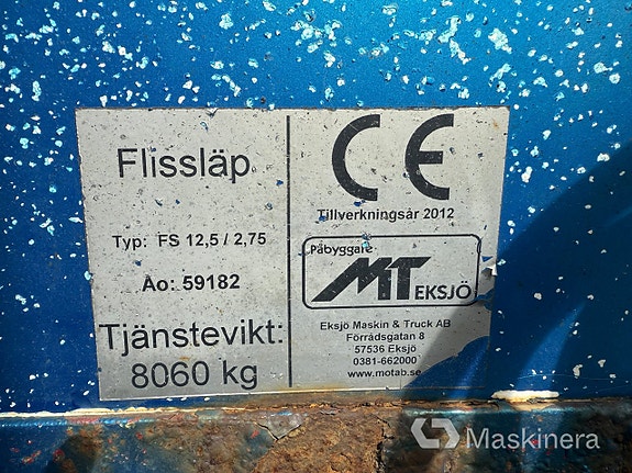 Flissläp Eksjövagnen FS 18-18 24 of 27