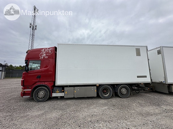 Scania r500 skåpbil med släp 7 of 27