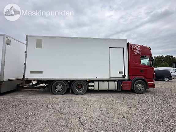 Scania r500 skåpbil med släp 4 of 27