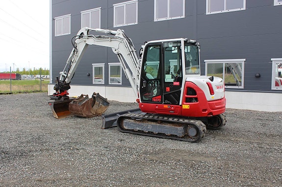 Bandgrävare Takeuchi TB370 Rototilt, Grip, centralsmörjning 2 of 12