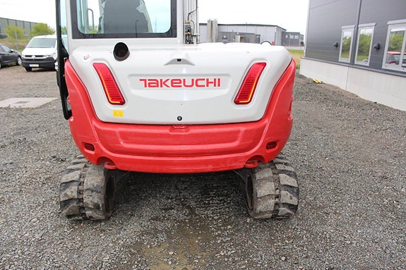 Bandgrävare Takeuchi TB370 Rototilt, Grip, centralsmörjning 10 of 12