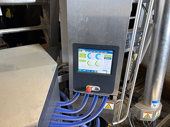 Brugt DeLaval V300 malkerobot til udvidelse 2 of 5