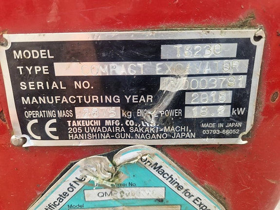 Takeuchi TB 230 5 of 5