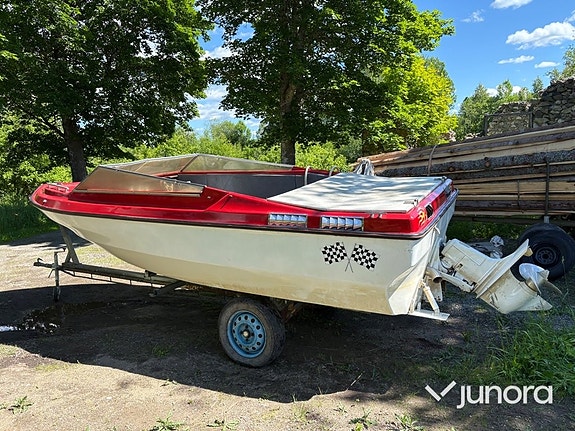 Båt Romeunner med Cheva 350 V8 & Volvo Penta 280 2 of 30