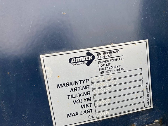 Drivex Vikplog 240 med 3 punktfäste 4 of 7