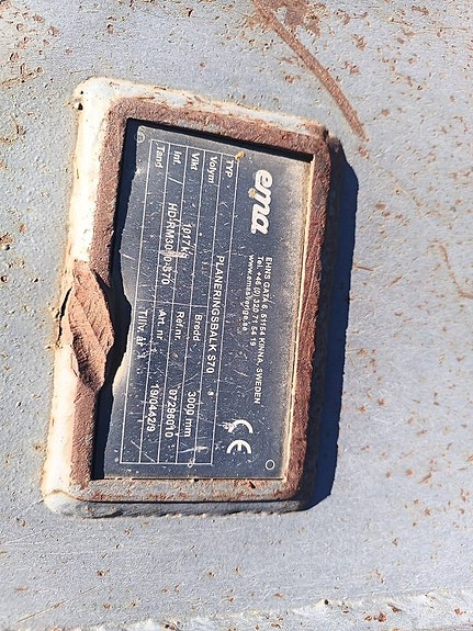 EMA planeringsbalk / balkskopa 3m HD S70 4 of 4