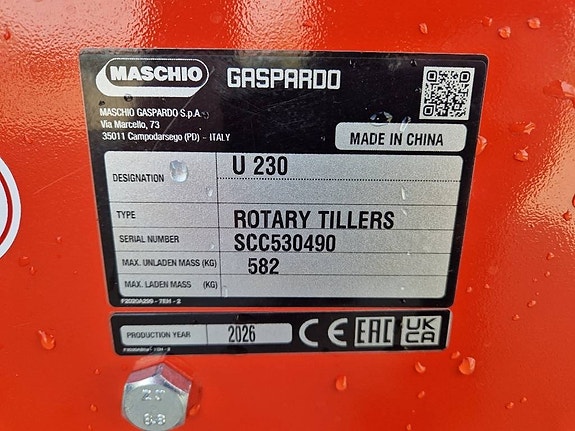 Maschio U 230 6 of 6
