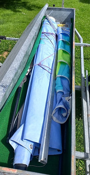 !!! Hobie Cat 16 segelklar med Trailer och Beach Dolly 20 of 21