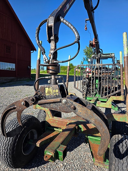 Skogsvagn - Huggarvagn, Farma 8 ton. 6 of 9