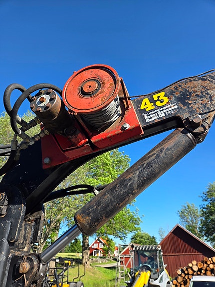 Skogsvagn - Huggarvagn, Farma 8 ton. 7 of 9