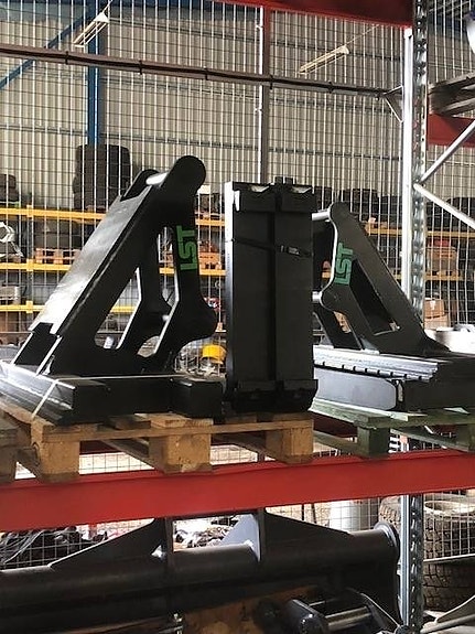 SB, LST, Engcon, Steelwrist, mm, Skopor, pallgaffl 2 of 4